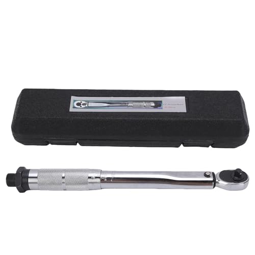 WOHPNLE Drehmomentschlüssel, 1/4 Zoll 5 bis 25 nm 5 kg einstellbar vor dem Set Drehmomentschlüssel mit klaren Markierungen Steckdose für Fahrradmoto Automobilreparatur WOHPNLE Drehmomentschlüssel, 1/4 Zoll 5 bis 25 nm 5 kg einstellbar vor dem Set Drehmomentschlüssel mit klaren Markierungen Steckdose für Fahrradmoto Automobilreparatur von WOHPNLE