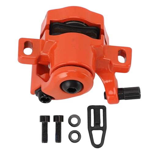 WOHPNLE Electric Scooter Bremssattel, 60 -mm -Aluminium -Legierungsscheibenbremse Ersatz für mechanische Bremscontainer für MI4 Pro Scooter vorne/hinten Upgrade (Black) (Blue) (Orange) von WOHPNLE