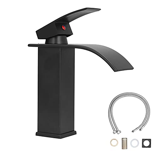 WOHPNLE G1/2 Mixer Water Tap, Long Handle Single Lever Basin Sink Faucet for Bathroom Hotel Homestay WOHPNLE G1/2 Mixer Water Tap, Long Handle Single Lever Basin Sink Faucet for Bathroom Hotel Homestay von WOHPNLE