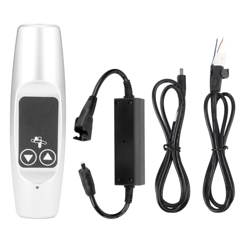 WOHPNLE Motorfernbedienung, 29 V DC 433MHz Linearer Aktuator Fernbedienung mit 98 Fuß Reichweite, drahtloser Steuerschalter für lineare Aktuator- und Garagentor von WOHPNLE
