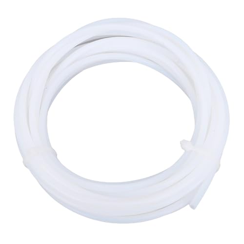 WOHPNLE PTFE TUBE, 2,5 mm ID × 4mm OD Extruder Ptfe Tubing Mini P1P P1S 3D -Drucker für 5m Länge 3D -Druckerrohr (Weiß) von WOHPNLE