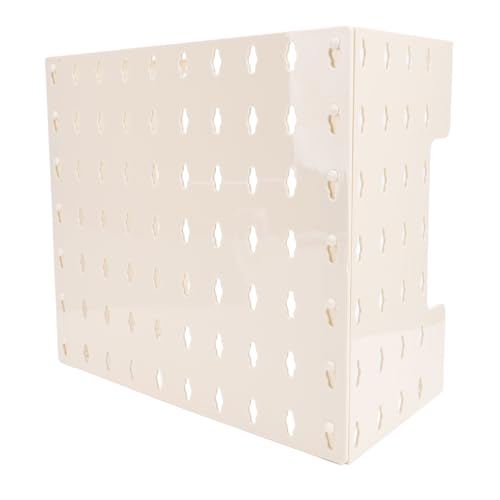 WOHPNLE Pegboard Tool Organizer, Wandmontage Multifunktions-Lagerregal mit Kleberpolster für das Werkzeugwerkzeugwerkzeugwerkzeugwerkzeug-Werkstatt (S) von WOHPNLE