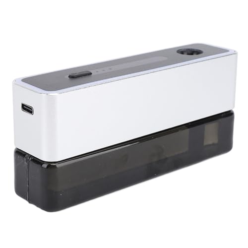 WOHPNLE Portable USB Desktop Humidifier, 3 Levels Cool Mist Mini Aromatherapy Essential Oil Diffuser Humidifier for Home, Bedroom and Office with Scent Fragrance Modes (Silver) von WOHPNLE