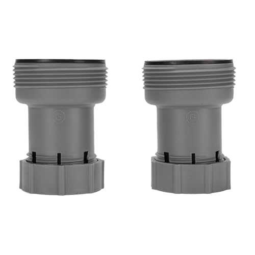 WOHPNLE Universal Pool Schlauchadapter, 1,5 bis 25 Zoll Poolschlauchumwandlungsstecker für oberirdische Filterpumpensysteme langlebiger ABS -Poolschlauchanschluss und Adapter von WOHPNLE