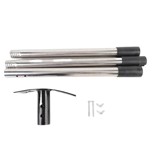 WOHPNLE Unkrautzieher mit langem Griff, 45-Zoll-Gartenhacke aus Aluminiumlegierung und Unkrautrechen, Gartenwerkzeug, manueller Unkrautstecher für Gartenblumenbeete von WOHPNLE