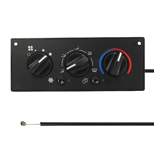 Wechselstrom -Kontrollpanel, Klima -Heizungsanpassung mit LKW -Wechselstrom -Ersatzken Ken Worth Control Teile passt Ken im Wert von T300 T800 2002 bis 2006 von WOHPNLE