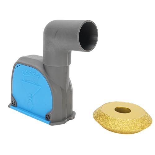 Winkelschleifer Staubbedeckungsbefestigung, Schneiden von Staubabtuch Staubschutzwinkel Staubsammler Zubehör für 100 mm 115 mm Schleifstoffe (20MM) von WOHPNLE
