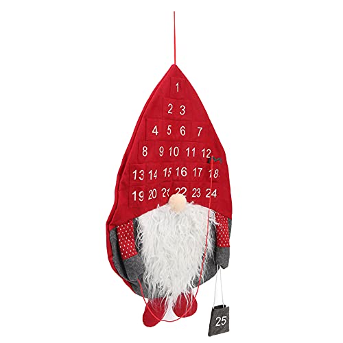 Wohpnle Christmas Countdown -Kalender, exquisites wiederverwendbares Countdown zum Weihnachtskalender für Kinder Weihnachtsdekorationen Geschenke von WOHPNLE