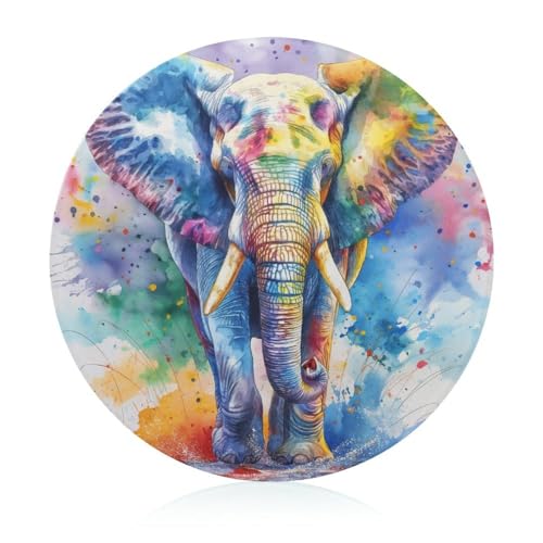 Schneidebretter Für Die Küche Schneidebrettmatte Für Fleisch Und Gemüse Aquarell-Elefant Schneidebretter Für Die Küche Schneidebrettmatte Für Fleisch Und Gemüse Aquarell-Elefant von WOJFASSS