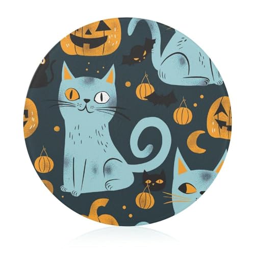 Schneidebretter Für Die Küche Schneidebrettmatte Für Fleisch Und Gemüse Halloween Katze Kürbisse Muster Schneidebretter Für Die Küche Schneidebrettmatte Für Fleisch Und Gemüse Halloween Katze Kürbisse Muster von WOJFASSS