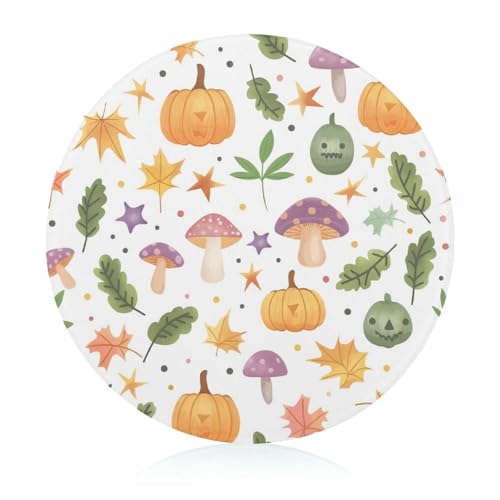 Schneidebretter Für Die Küche Schneidebrettmatte Für Fleisch Und Gemüse Niedliche Kürbisse Halloween Muster von WOJFASSS