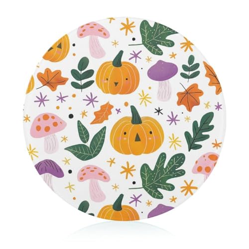 Schneidebretter Für Die Küche Schneidebrettmatte Für Fleisch Und Gemüse Niedliche Kürbisse Halloween Muster von WOJFASSS
