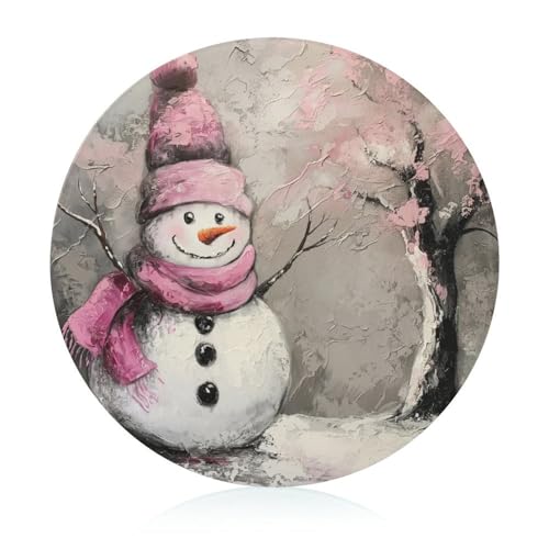 Schneidebretter Für Die Küche Schneidebrettmatte Für Fleisch Und Gemüse Niedliche Schneemann Weihnachten Schnee von WOJFASSS