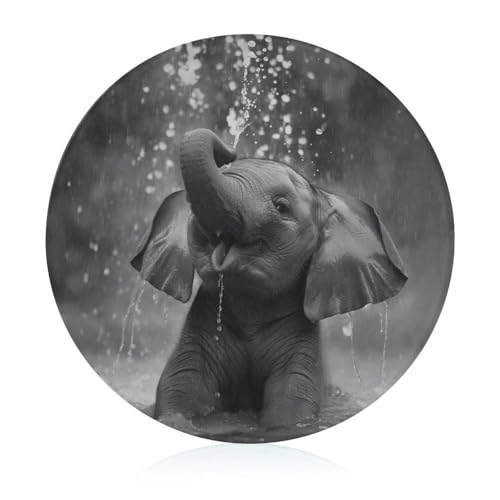 Schneidebretter Für Die Küche Schneidebrettmatte Für Fleisch Und Gemüse Niedlicher Elefant von WOJFASSS