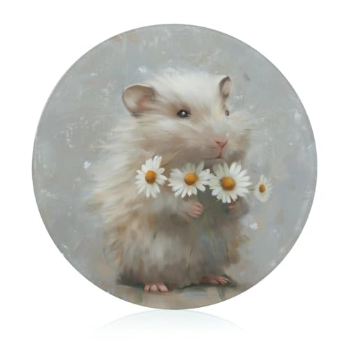 Schneidebretter Für Die Küche Schneidebrettmatte Für Fleisch Und Gemüse Niedlicher Hamster Hält Gänseblümchen Schneidebretter Für Die Küche Schneidebrettmatte Für Fleisch Und Gemüse Niedlicher Hamster Hält Gänseblümchen von WOJFASSS