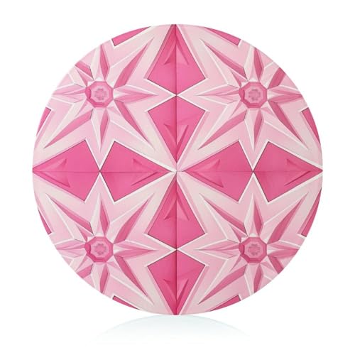 Schneidebretter Für Die Küche Schneidebrettmatte Für Fleisch Und Gemüse Pink Star Print von WOJFASSS