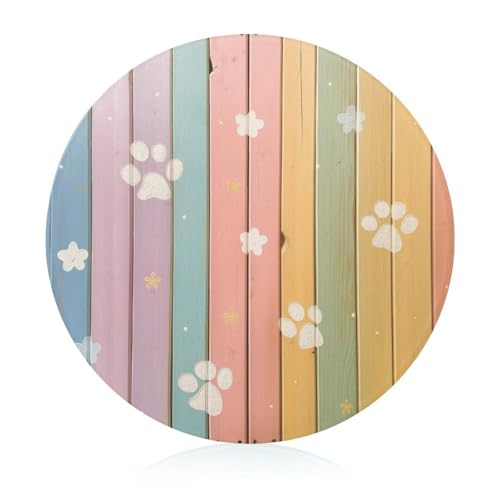 Schneidebretter Für Die Küche Schneidebrettmatte Für Fleisch Und Gemüse Regenbogenfarben Holz Hunde Pfoten Herzen Muster Schneidebretter Für Die Küche Schneidebrettmatte Für Fleisch Und Gemüse Regenbogenfarben Holz Hunde Pfoten Herzen Muster von WOJFASSS