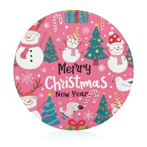 Schneidebretter Für Die Küche Schneidebrettmatte Für Fleisch Und Gemüse Süßer Schneemann Frohe Weihnachten Rosa Schneidebretter Für Die Küche Schneidebrettmatte Für Fleisch Und Gemüse Süßer Schneemann Frohe Weihnachten Rosa von WOJFASSS