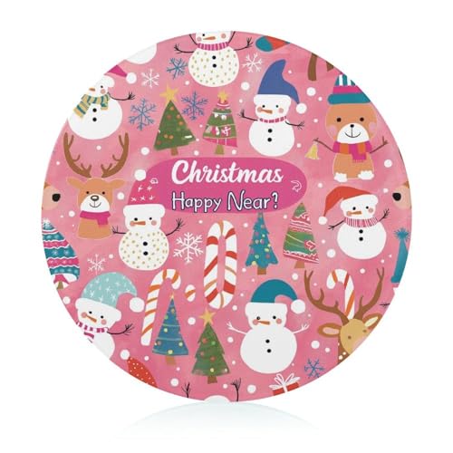 Schneidebretter Für Die Küche Schneidebrettmatte Für Fleisch Und Gemüse Süßer Schneemann Frohe Weihnachten Rosa Schneidebretter Für Die Küche Schneidebrettmatte Für Fleisch Und Gemüse Süßer Schneemann Frohe Weihnachten Rosa von WOJFASSS