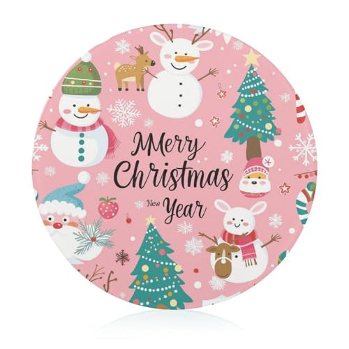 Schneidebretter Für Die Küche Schneidebrettmatte Für Fleisch Und Gemüse Süßer Schneemann Frohe Weihnachten Rosa Schneidebretter Für Die Küche Schneidebrettmatte Für Fleisch Und Gemüse Süßer Schneemann Frohe Weihnachten Rosa von WOJFASSS