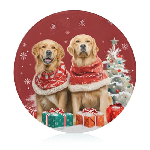 Schneidebretter Für Die Küche Schneidebrettmatte Für Fleisch Und Gemüse Weihnachten Golden Retriever Hunde Schneidebretter Für Die Küche Schneidebrettmatte Für Fleisch Und Gemüse Weihnachten Golden Retriever Hunde von WOJFASSS