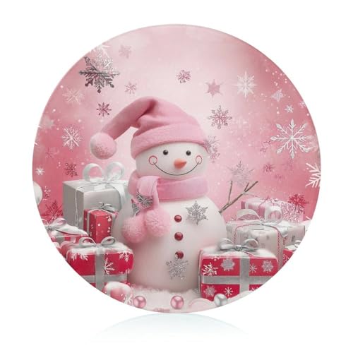 Schneidebretter Für Die Küche Schneidebrettmatte Für Fleisch Und Gemüse Weihnachten Niedlicher Schneemann Rosa Schneidebretter Für Die Küche Schneidebrettmatte Für Fleisch Und Gemüse Weihnachten Niedlicher Schneemann Rosa von WOJFASSS