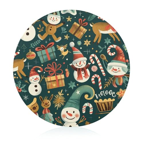 Schneidebretter Für Die Küche Schneidebrettmatte Für Fleisch Und Gemüse Weihnachten Schneemann Geschenkvorlagen von WOJFASSS