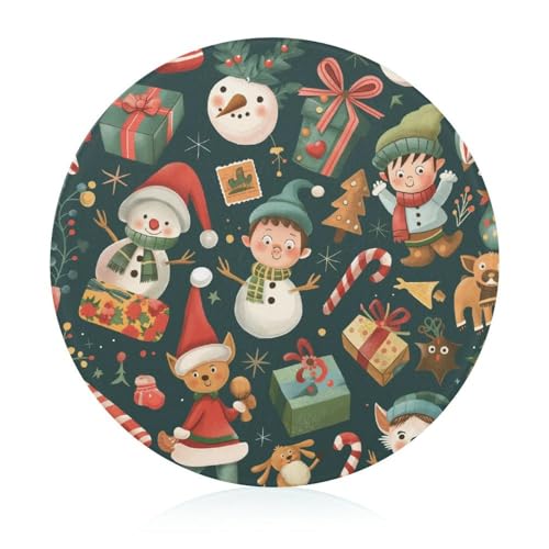 Schneidebretter Für Die Küche Schneidebrettmatte Für Fleisch Und Gemüse Weihnachten Schneemann Geschenkvorlagen von WOJFASSS