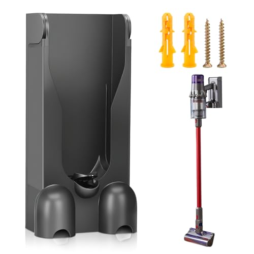 Wandhalterung Ladestation Dockingstation Halterung für Dyson V11 V15 Staubsauger aus ABS-Kunststoff Wiederaufladbare Hängehalterung für Dyson V11 und V15 Teil Nr. 970011-01/970011-02 von WOKICOR