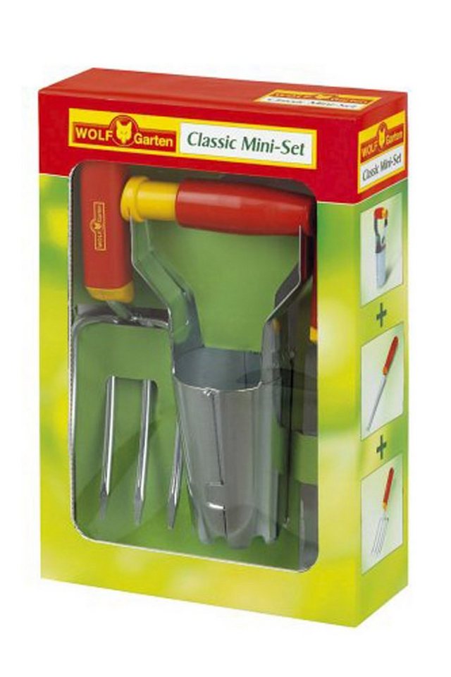 Gartenpflege-Set WOLF-Garten Classic Mini-Set 3 tlg. P 235 Blumengabe Automatikpflanzer Unkrautstecher Gartenpflege-Set WOLF-Garten Classic Mini-Set 3 tlg. P 235 Blumengabe Automatikpflanzer Unkrautstecher von WOLF-Garten