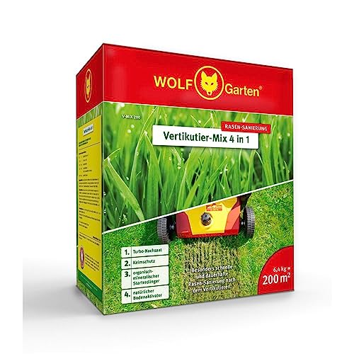 WOLF-Garten 3851630 Rasenreparatur Vertikutier-Mix V-Mix 200 6.4kg von WOLF Garten