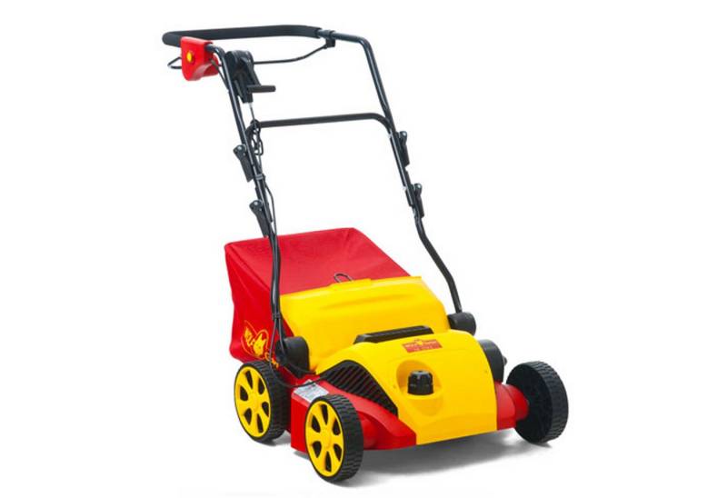 WOLF-Garten Druckluftgeräte-Set Wolf Garten 3in1 Elektrovertikutierer VA 378 E 37 cm 1800 W von WOLF-Garten