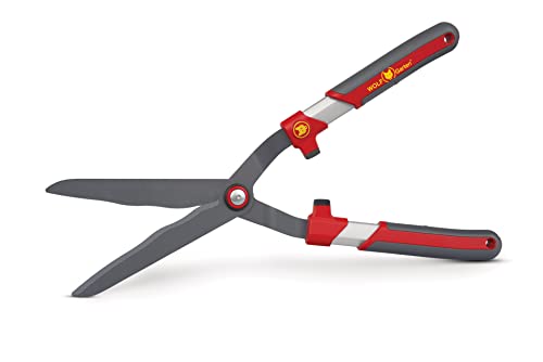 WOLF-Garten | Heckenschere HS-WP aus Aluminium mit Wellenschliff; 73AHA009650, Rot von WOLF Garten