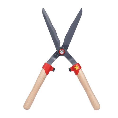 WOLF-Garten | Heckenschere HS-WW mit Wellenschliff und Holzgriff; 73AHA007650 von WOLF Garten