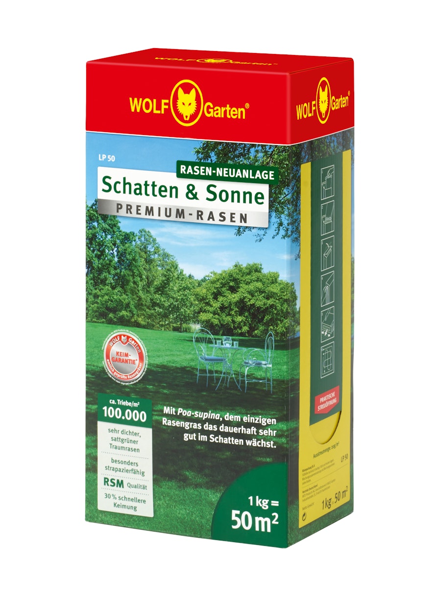 WOLF-Garten LP 50 PREMIUM-RASEN SCHATTEN & SONNE von WOLF-Garten