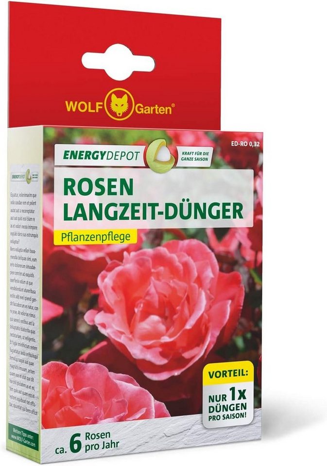 WOLF-Garten Langzeitdünger Energy Depot Rosen-Langzeitdünger ED-RO 0,32, 1-St. von WOLF-Garten