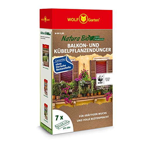 WOLF Garten - "Natura Bio" Balkon- und Kübelpflanzendünger N-BK 0,85 für ca. 7 Blumenkästen; 3856005 WOLF Garten - "Natura Bio" Balkon- und Kübelpflanzendünger N-BK 0,85 für ca. 7 Blumenkästen; 3856005 von WOLF-Garten