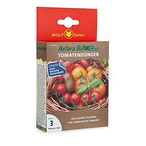 WOLF Garten WOLF-Garten - "Natura Bio" Tomatendünger N-TO 0,25 für ca. 3 Pflanzen/Jahr; 3853002 von WOLF Garten