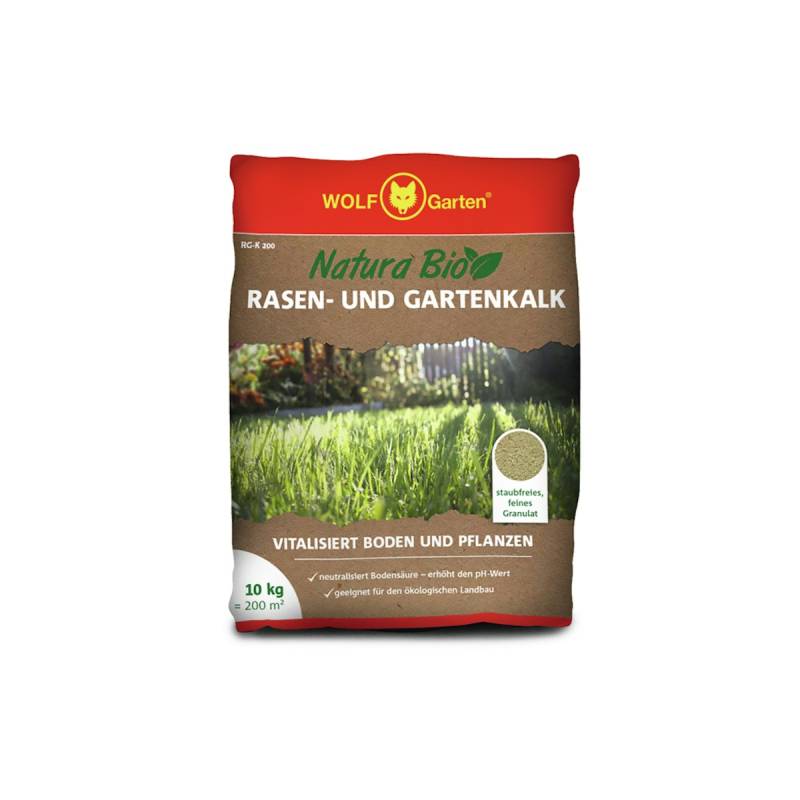 WOLF-Garten NaturaBio Rasen- & Gartenkalk P744 10kg von WOLF-Garten