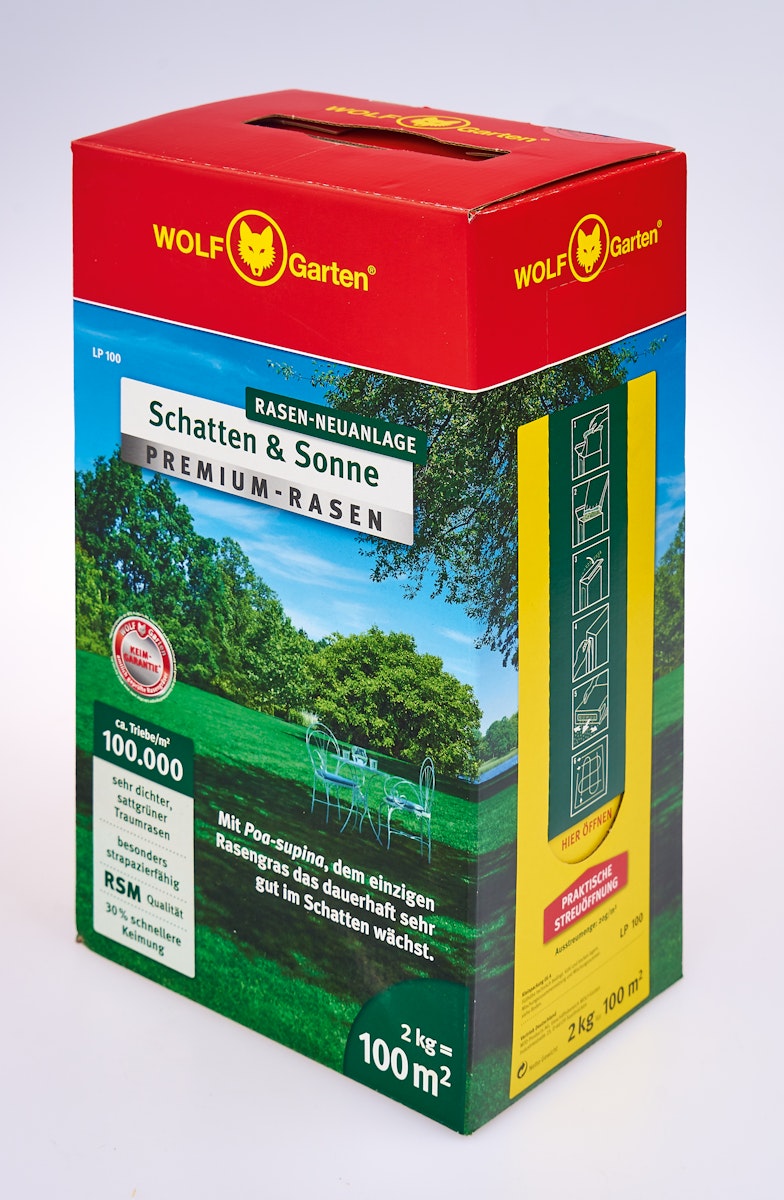 WOLF-Garten - Premium-Rasen »Schatten & Sonne« LP 100 von WOLF-Garten