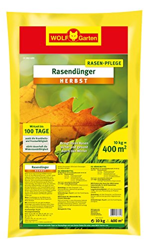 WOLF-Garten - Rasen-Herbst-Dünger LK-MU 400; 3835040, Gelb von WOLF Garten
