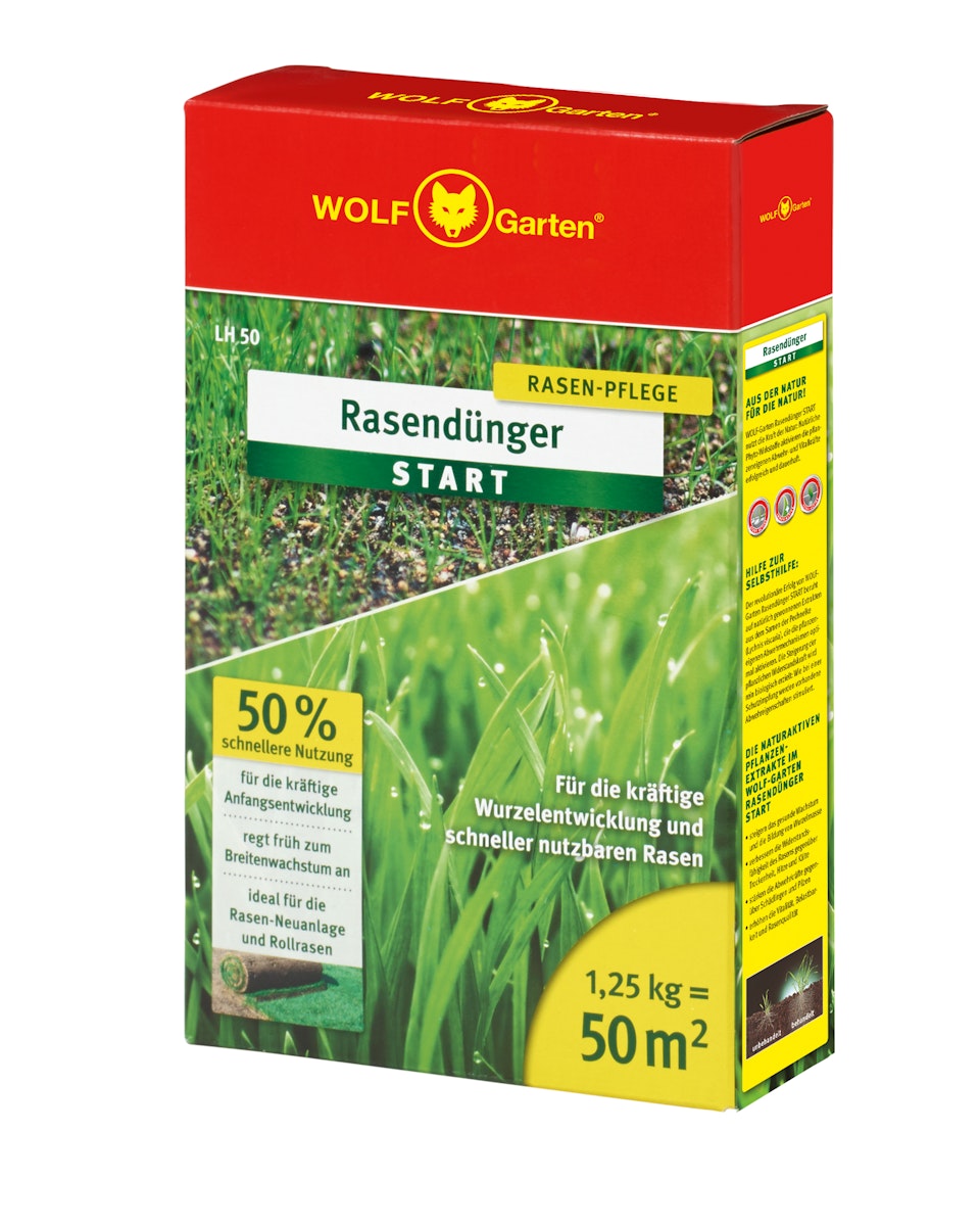 WOLF-Garten - Rasen-Starter-Dünger LH 50 von WOLF-Garten