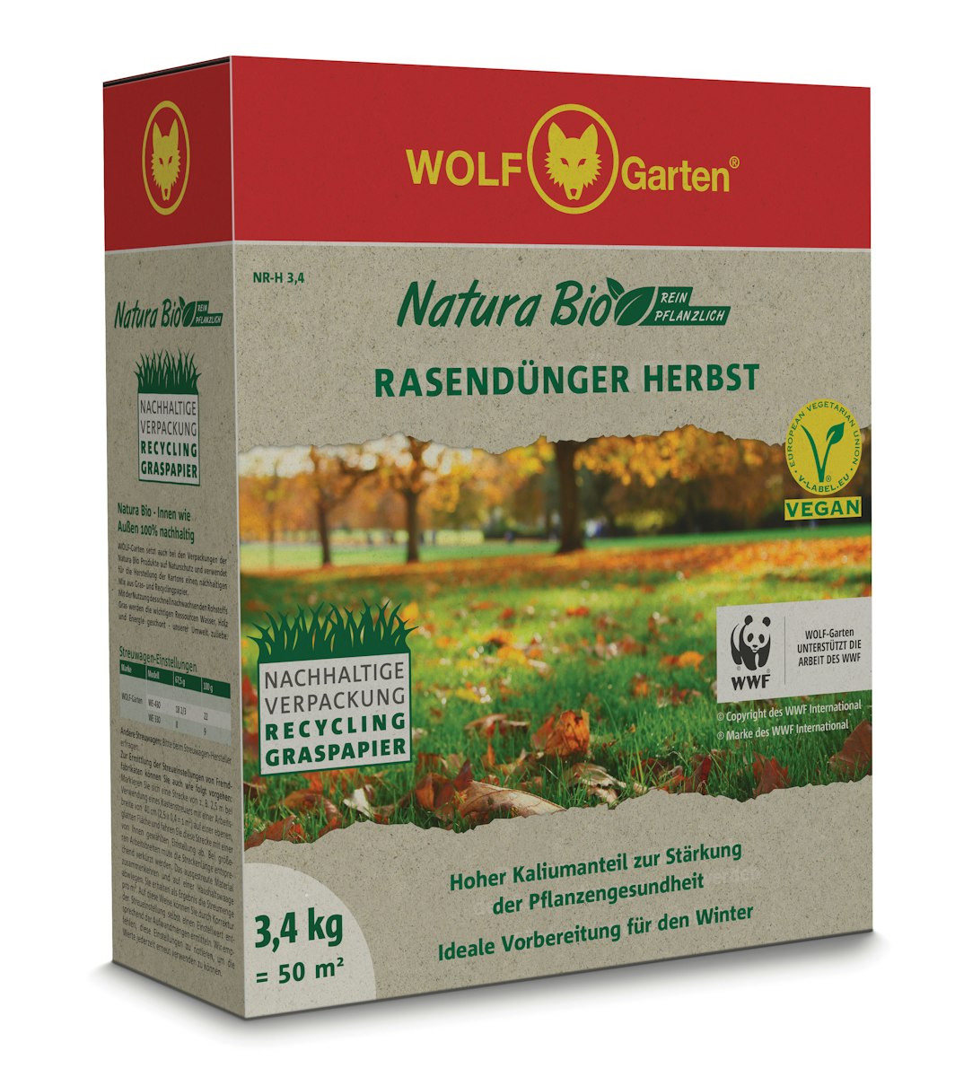 WOLF-Garten - Rasendünger Herbst NR-H 3,4 von WOLF-Garten