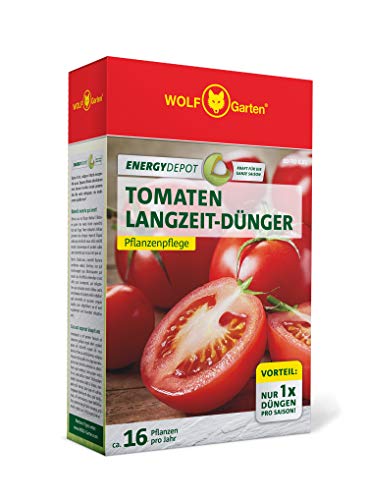 WOLF Garten WOLF-Garten - Energy Depot Tomaten-Langzeitdünger ED-TO 0,81 (für ca. 16 Pflanzen/Jahr); 3875005, Rot von WOLF Garten