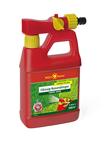 WOLF Garten WOLF Garten WOLF-Garten LT 100 BFLÜSSIG-RASENDÜNGER Turbo GRÜN FÜR 100 QM WOLF Garten WOLF Garten WOLF-Garten LT 100 BFLÜSSIG-RASENDÜNGER Turbo GRÜN FÜR 100 QM von Wolf-Garten