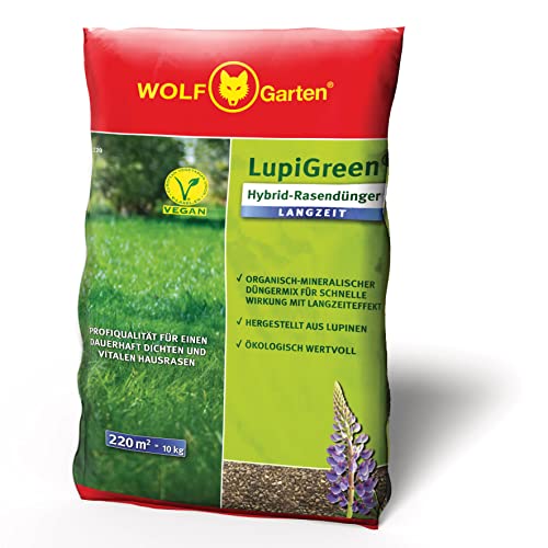 LU-L 220 D/A LupiGreen® HYBRID-RASENDÜNGER LANGZEI T, Rot von WOLF Garten