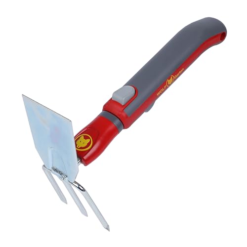 WOLF Garten - multi-star Minis Doppelhacke inkl. Stiel LN-M /ZM 015; Arbeitsbreite: 7cm; 71AIE006650,Rot von WOLF Garten