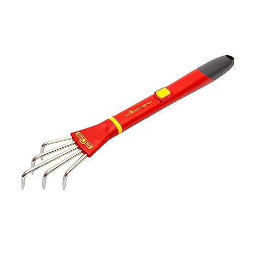 WOLF Garten - multi-star Minis Kralle inkl. Stiel LF-M /ZM 015; Arbeitsbreite: 6,5cm; 71AIE004650, Rot von WOLF Garten