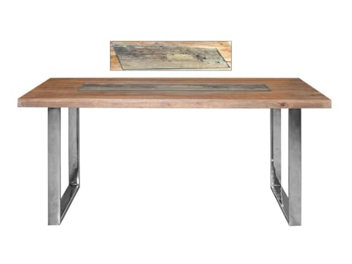 WOLF MÖBEL WOOD YOU LIKE Sleeper Esstisch 180x90 mit Glas-Einlage von WOLF MÖBEL WOOD YOU LIKE