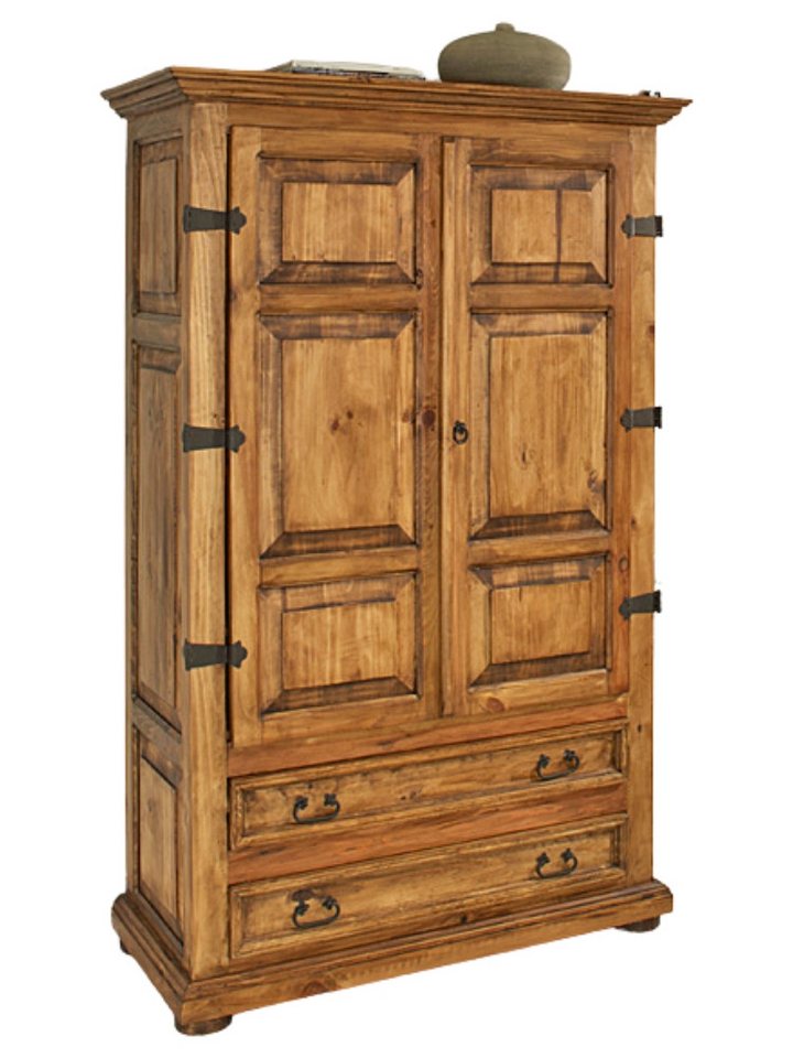 WOLF MÖBEL Küchenbuffet MEXIKO Schrank mit 2 Schubladen/ 2 Einlegeböden (119x57x188) von WOLF MÖBEL